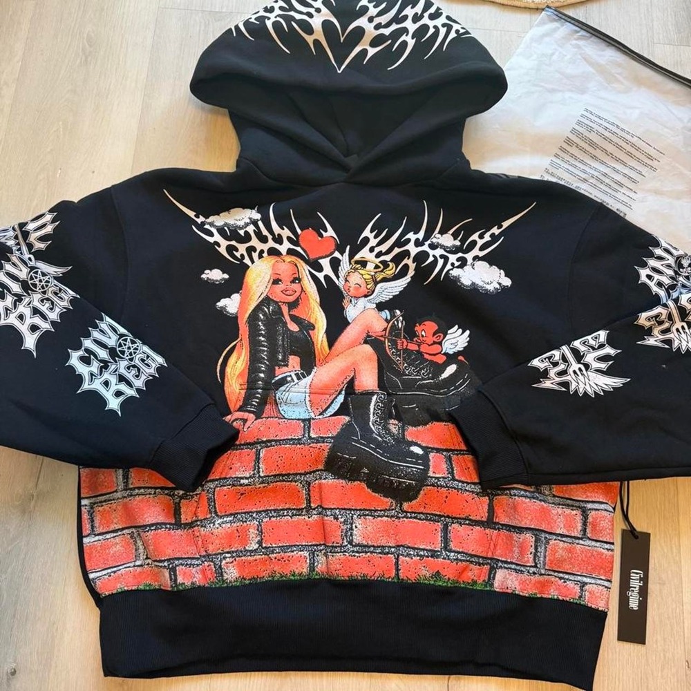 Men's Civil Regime Angel Energy Forever Hoodie